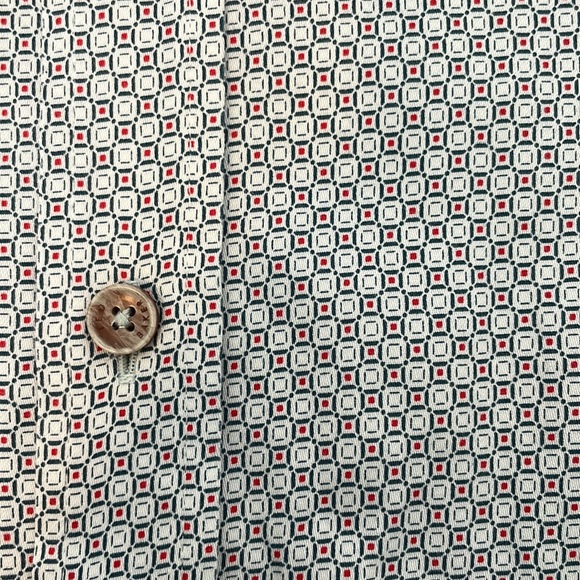Ted Baker London Mens Short Sleeved Button Down Shirt Size 6 - Picture 4 of 11